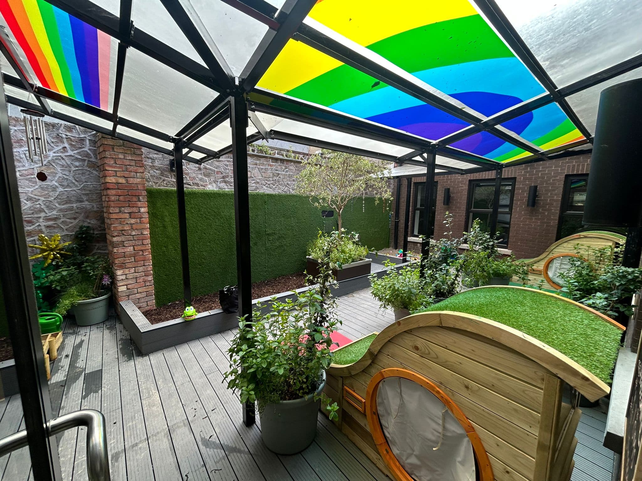 NDI garden - the space for community events